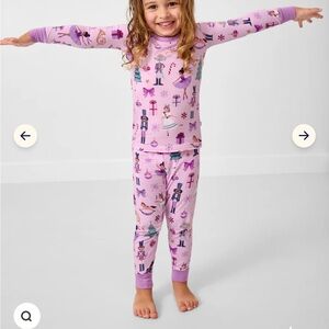 Little Sleepies Purple Nutcracker Pajama Set